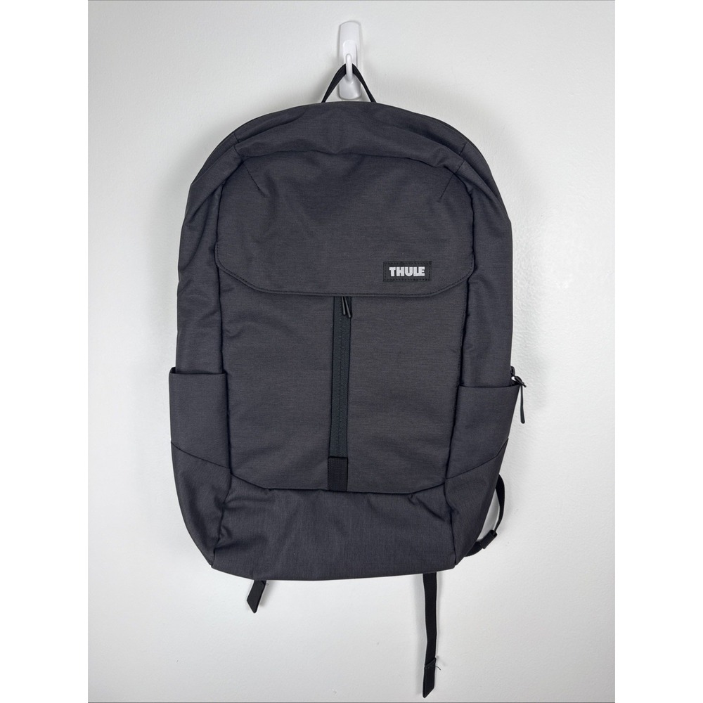 NWOT Thule Lithos 20L Laptop Backpack Charcoal Gray Nylon Multi-Pockets Travel